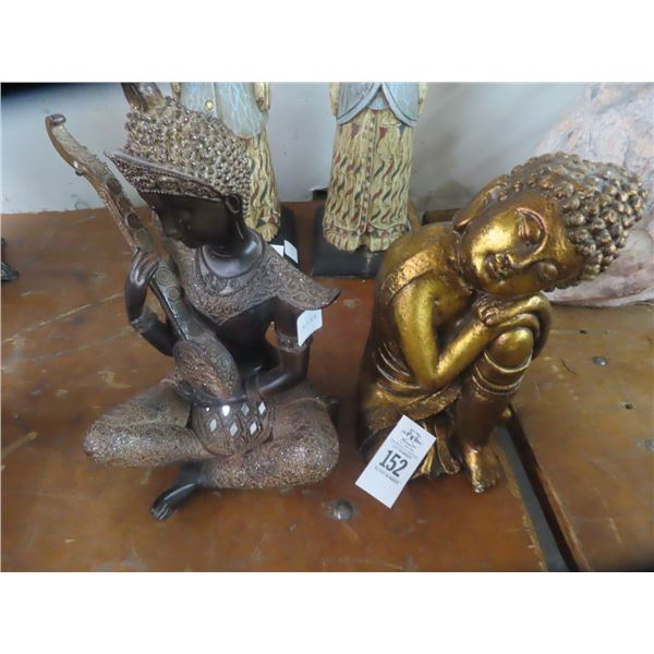 Oriental Seated Statuaries - 2