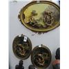 Image 1 : Ornate Bird Wall Plaques - 3