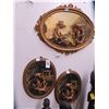 Image 2 : Ornate Bird Wall Plaques - 3