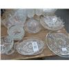 Image 2 : Asst. Pressed Glass, Dishes, Pitcher, Bowls and Vases