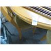 Image 2 : Light Oak Oval Dining Table w/6 Chairs and Leaf