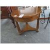 Image 2 : Mahogany Round End Table