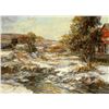 Image 1 : The Thaw by Henri Plisson on canvas