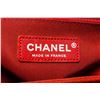 Image 7 : Chanel Red Soft Matte Caviar Leather Boy Large Flap Bag