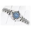 Image 3 : Rolex Ladies Quickset Blue Diamond & Sapphire Datejust Wristwatch 26MM