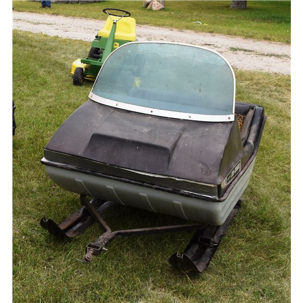 Snowmobile sled/cutter