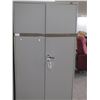 Image 1 : 2 Door Metal Storage Cabinet