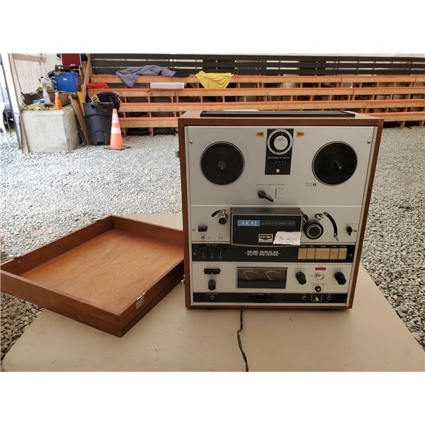 Akai Reel To Reel Tape Deck,