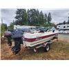 Image 8 : 0A -- 1991 MALIBU 162 BOAT ON A 1991 EZ LOADER TRAILER
