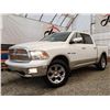 Image 2 : C6D --  2010 DODGE RAM 1500 LARAMIE CREW CAB 4X4, White, 200,817 KM  KMS