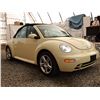 Image 8 : D1 --  2004 VW BEETLE GLX CONVERTIBLE, Yellow, 124549 KM