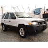 Image 8 : A8 --  2005 FORD ESCAPE XLT AWD, White, 272732 KM  "NO RESERVE"