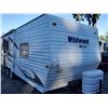 Image 8 : 0C --   2008 WILDWOOD BLITZ BY FOREST RIVER TRAVEL TRAILER, WHITE, FROM THE TONGUE TO THE BUMPER 27.