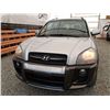 Image 8 : A12D --  2007 HYUNDAI TUCSON GL, Grey, 152,914 KMS