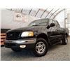 Image 2 : F4 --  2002 FORD F150 XTR EXT CAB 4X4, Black, 256221