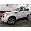 Image 1 : A12F --  2008 DODGE NITRO SLT 4X4, White, 325822 KM