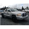 Image 8 : A7 --  2006 DODGE DAKOTA QUAD CAB SLT 4X4, Silver, 238110 KM  "NO RESERVE"
