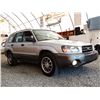 Image 8 : D2 --  2003 SUBARU FORESTER 25X AWD, Grey, 269644 KM