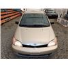 Image 6 : H4 --  2001 TOYOTA ECHO, Gold, 308559 KM