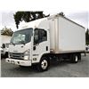 Image 3 : 0A --  2018 ISUZU NPR DIESEL CUBE VAN, White, 432550 KM