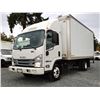 Image 4 : 0A --  2018 ISUZU NPR DIESEL CUBE VAN, White, 432550 KM