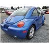 Image 28 : A12C --  1998 VOLKSWAGEN NEW BEETLE, Blue, 256,845 TMU