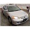 Image 7 : A12 --  2005 HONDA CIVIC EX, Silver, 305412