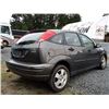 Image 13 : A5 --  2005 FORD FOCUS ZX5, Grey, TMU KM  "NO RESERVE"