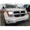 Image 13 : A7  --  2008 DODGE NITRO SLT 4X4, White, 325822 KM