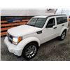 Image 4 : A7  --  2008 DODGE NITRO SLT 4X4, White, 325822 KM