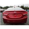 Image 16 : D4 --  2012 HYUNDAI ELANTRA GLS, Red, 352673 KM