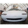 Image 4 : C6A --  1990 MAZDA MX5 MIATA CONVERTIBLE, White, 211000 KM