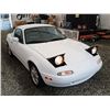 Image 8 : C6A --  1990 MAZDA MX5 MIATA CONVERTIBLE, White, 211000 KM