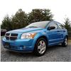 Image 2 : A12D --  2008 DODGE CALIBER SXT, Blue, 262175 KM  "NO RESERVE"