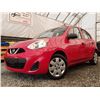 Image 2 : C4 --  2016 NISSAN MICRA , Red, 178061