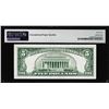 Image 2 : 1963 $5 Legal Tender Note Fr.1536 PMG Gem Uncirculated 65EPQ