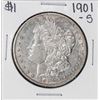 Image 1 : 1901-S $1 Morgan Silver Dollar Coin