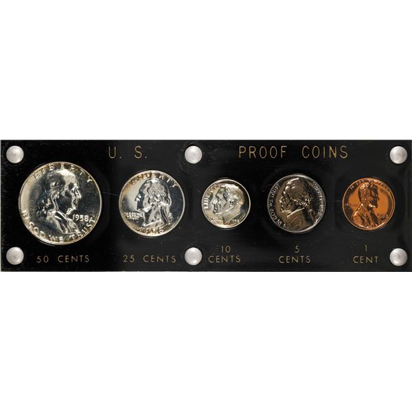1958 (5) Coin Proof Set