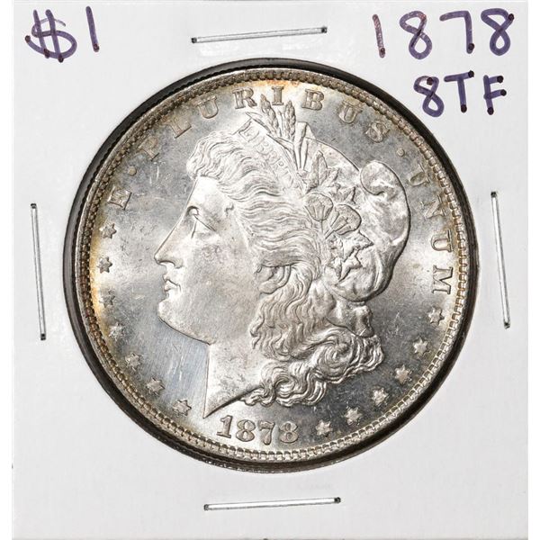 1878 8TF $1 Morgan Silver Dollar Coin