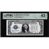 Image 1 : 1928B $1 Funnyback Silver Certificate Note Fr.1602 PMG Choice Uncirculated 63EPQ
