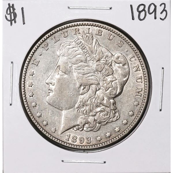 1893 $1 Morgan Silver Dollar Coin