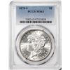 Image 1 : 1878-S $1 Morgan Silver Dollar Coin PCGS MS63