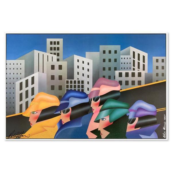 Robin Morris "The Girls from Great Neck" Limited Edition Lithograph on Paper