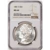 Image 1 : 1881-S $1 Morgan Silver Dollar Coin NGC MS64