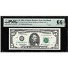 Image 1 : 1995 $5 Federal Reserve Note Cleveland Fr.1985-D PMG Gem Uncirculated 66EPQ