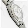 Image 7 : Rolex Ladies Midsize Stainless Steel White Roman Datejust Wristwatch With Box