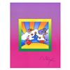 Image 2 : Peter Max "Cosmic Runner on Blends Ver II" Limited Edition Lithograph on Paper