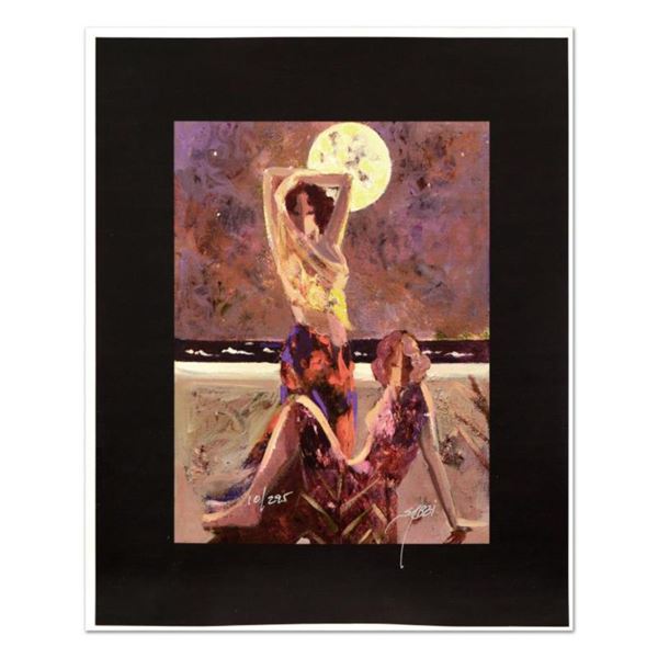 Sabzi "Tampa Night" Print Giclee on Canvas