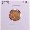 Image 1 : 1911 $2 1/2 Indian Head Quarter Eagle Gold Coin