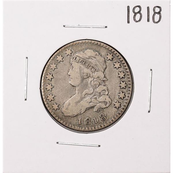1818 Capped Bust Quarter Coin